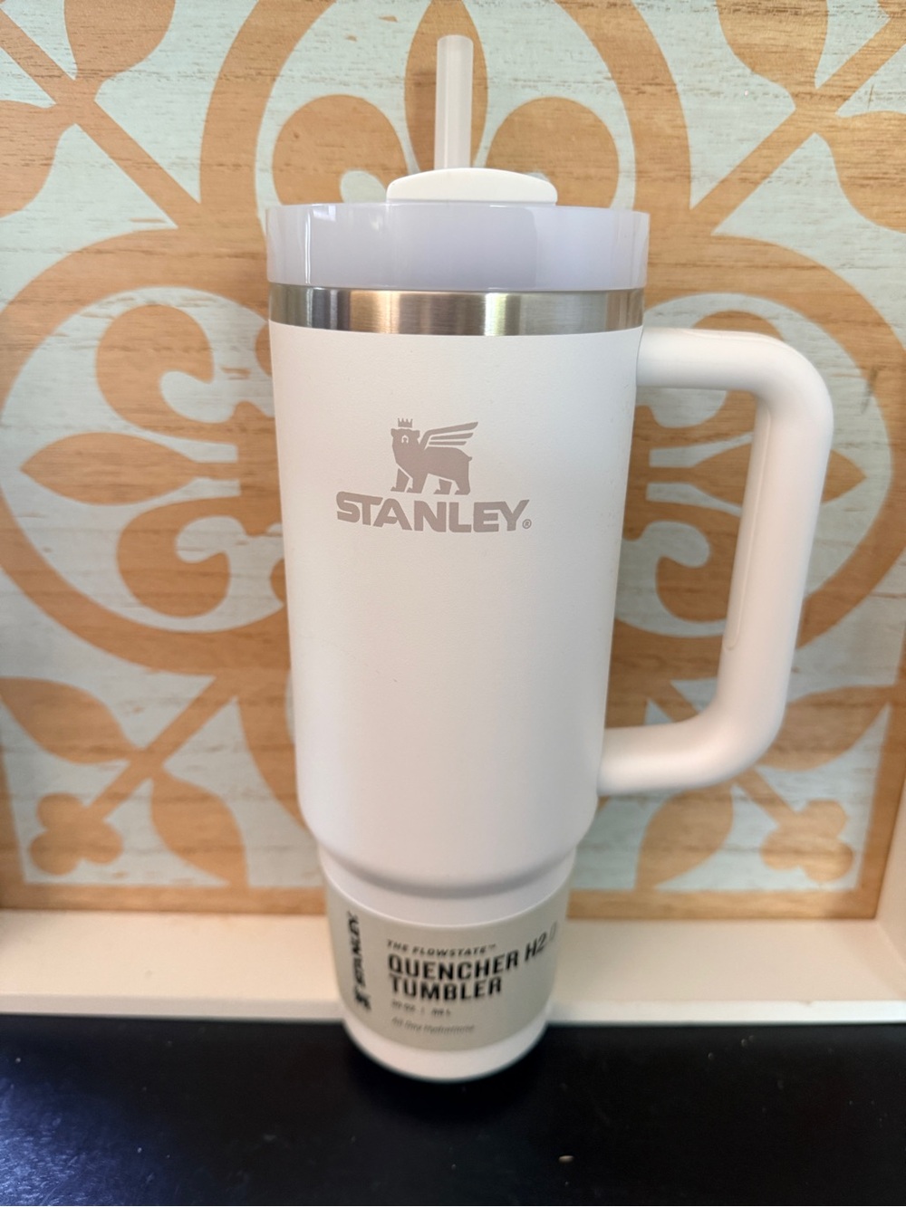 Stanley Frost Insulated Quencher Mug with Handle and Straw 30 oz
